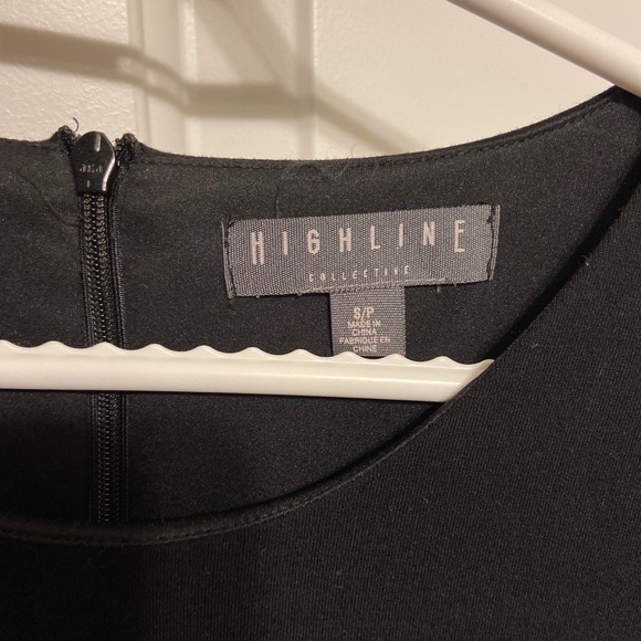 Highline Collective Jersey Zipper Slit Dress - Picture 4 of 4